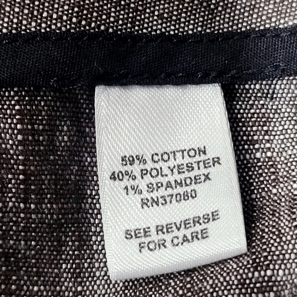 CATO Size 10 Gray Layered Ruffle Work Career Skirt Wardrobe Zippered - Picture 7 of 8